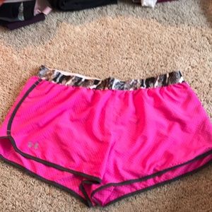 Under armor running shorts